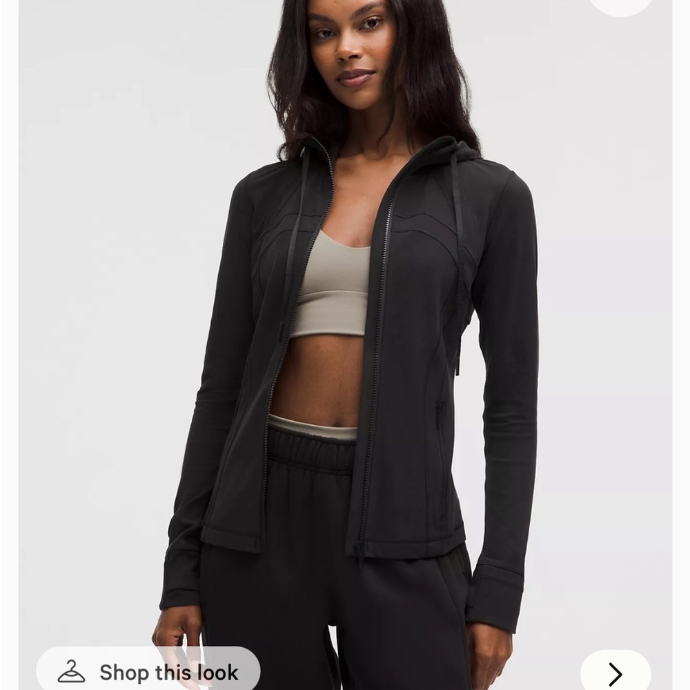 NWT Lulu Lemon Define Hooded Jacket Nulu size 8. Gorgeous!